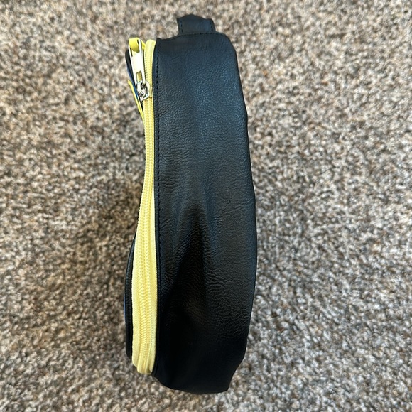 OMG Zippy the Monster Lunch Tote in blue and yellow. - Picture 3 of 5